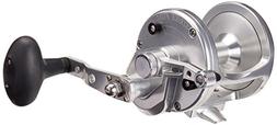 AVET 6.0:1 Lever Drag Conventional Reel, Silver, 280 yd/30 l