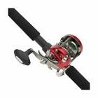Abu Garcia Ambassadeur 7000 Baitcast Combo 4.1:1 Gear Ratio,