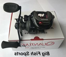 QUANTUM PT SMOKE S3 SM101XPT 8.1:1 LEFT HAND BAITCASTING REE