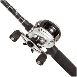 Abu Garcia SMAX3/662M Silver Max Fishing Rod and Baitcast Fi
