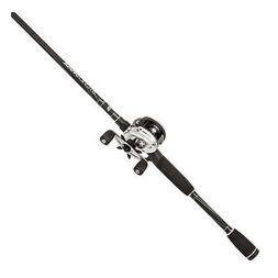 Abu Garcia SMAX3/701MH Silver Max Fishing Rod and Baitcast F