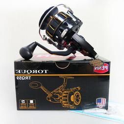Penn Torque TRQS9-B Spinning Reel - Black - Right Handed
